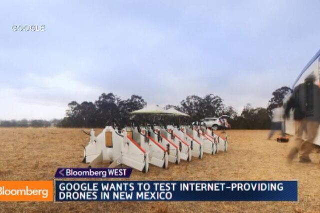 Google e Facebook querem fornecer Internet via drones