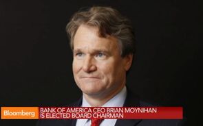 Bank of America CEO Moynihan Named Chairman