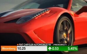 Fiat Chrysler to Make Public Offer for 10% of Ferrari