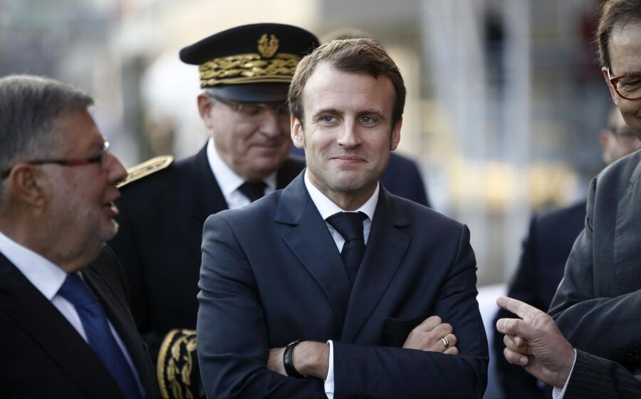 Emmanuel Macron frança