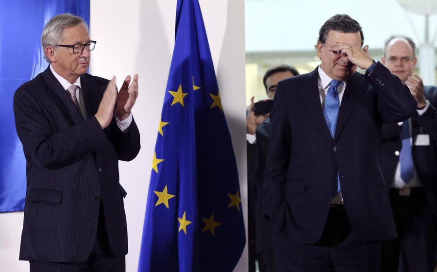 Durão Barroso e Jean-Claude Juncker