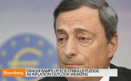 Draghi e corte de juros na China impulsiona bolsas europeias