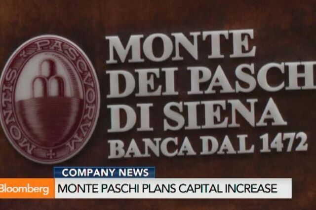 Monte dei Paschi pede mais tempo ao BCE para concluir recapitalização