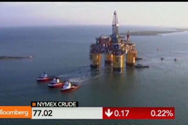 Petróleo em Londres recua para mínimo de quatro anos