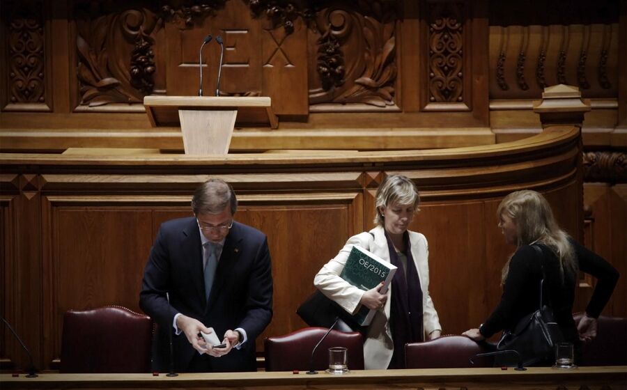 Parlamento Assembleia da República Passos Coelho Maria Luís Albuquerque Paula Teixeira da Cruz