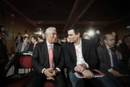 António Costa com Pedro Sánchez, líder do PSOE