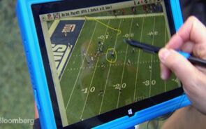 BLOOMBERG TV - Tablets on the Sidelines a Game Changer for the NFL