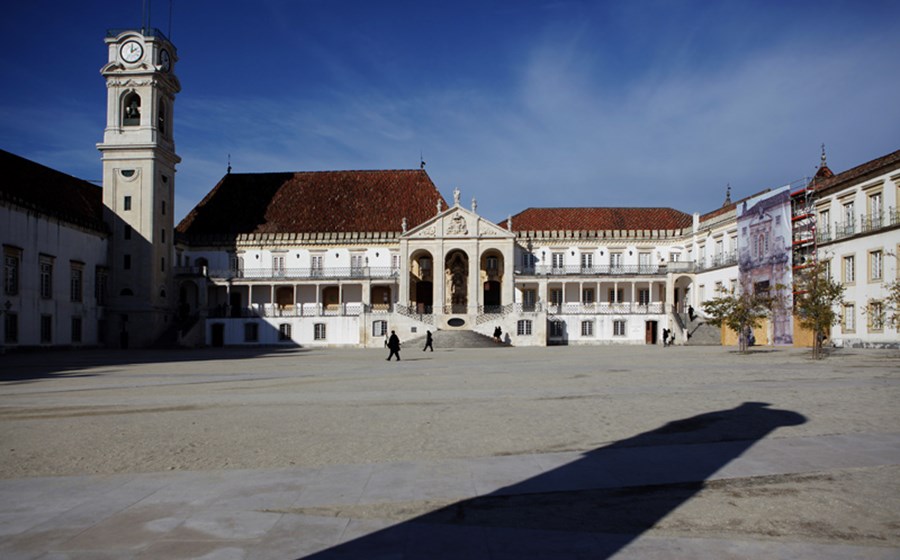 Universidade: A mais antiga universidade portuguesa, criada em 1290 pelo rei D. Dinis, está organizada em três pólos e oito faculdades. A 31 de Dezembro de 2013 contava com quase 23 mil estudantes (55% mulheres), uma das maiores comunidades estudantis internacionais com 83 nacionalidades e com 1.482 professores e investigadores, 70% doutorados. Em 2013 foi declarada Património Mundial pela UNESCO.