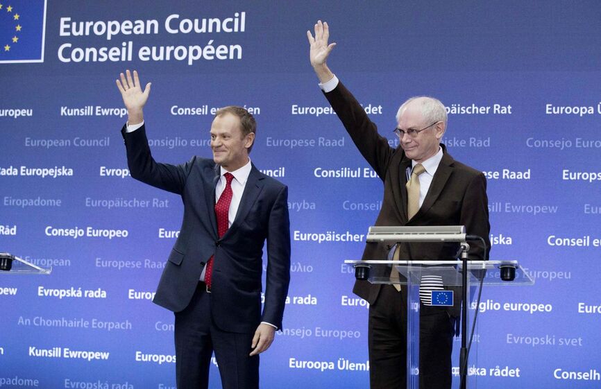 donald tusk herman Van Rompuy