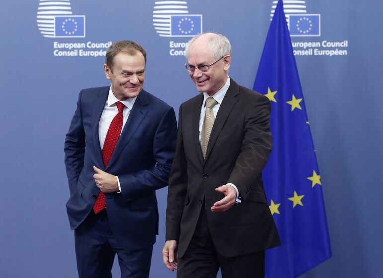 donald tusk herman Van Rompuy