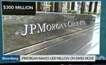 JPMorgan terá ganho 300 milhões com subida do franco suíço