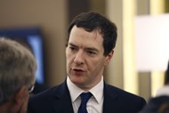 George Osborne, ministro das Finanças do Reino Unido