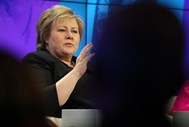 Erna Solberg, primeira-ministra da Noruega