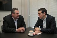 Panos Kammenos Alexis Tsipras