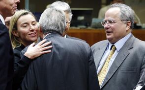 Nikos Kotzias Federica Mogherini