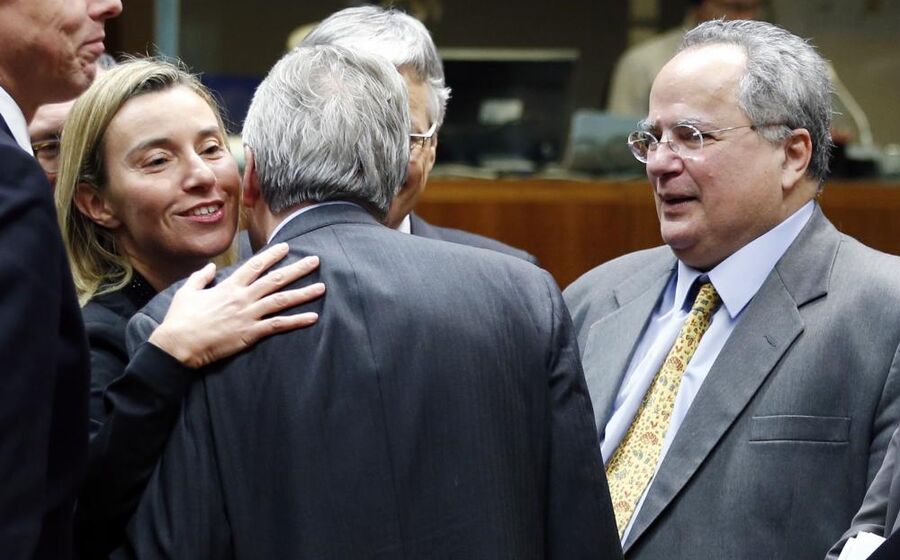Nikos Kotzias Federica Mogherini