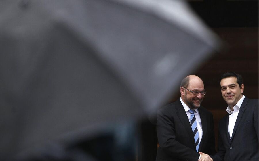 Alexis Tsipras Martin Schulz