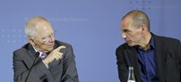 5 de Fevereiro – Schäuble após encontro com Varoufakis. “Concordámos em discordar. O lugar da Grécia é no euro. Respeitamos o mandato dado pelo povo grego, mas o respeito pela democracia tem dois sentidos”.
