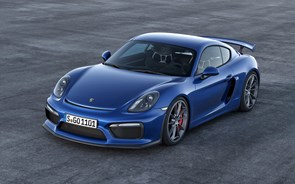 Porsche estreia Cayman GT4