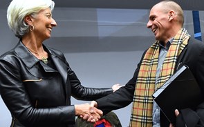 Lagarde satisfeita com confirmação de Varoufakis de pagamento ao FMI