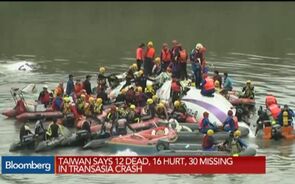 TransAsia Plane Crashes Near Taipei