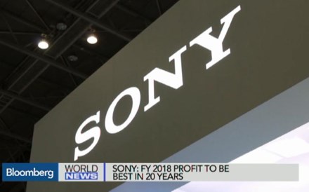 Sony diz que lucros de 2018 serão os melhores em 20 anos