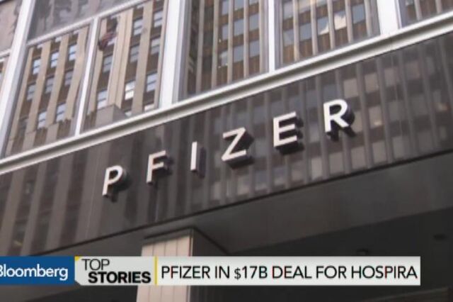 Pfizer compra Hospira por 17 mil milhões de dólares