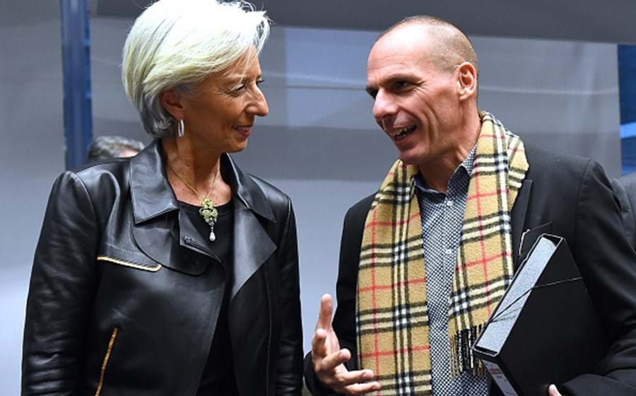 6 de Abril – Varoufakis  após um encontro com Lagarde

“Grécia tem intenções de cumprir todas as obrigações com todos os credores 'ad infinitum''
