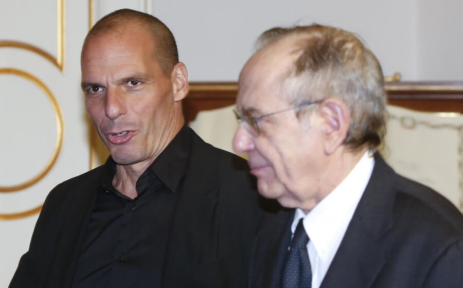 Yanis Varoufakis Pier Carlo Padoan