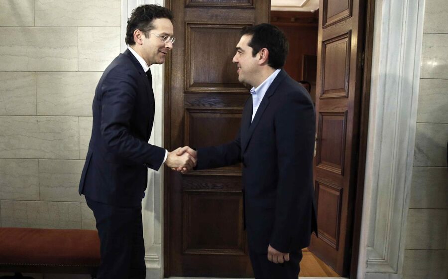 20 de Fevereiro Alexis Tsipras Jeroen Dijsselbloem