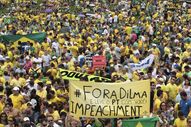 O Brasil foi este domingo, 15 de Março, palco de grandes manifestações contra o governo de Dilma Rousseff