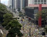 O Brasil foi este domingo, 15 de Março, palco de grandes manifestações contra o governo de Dilma Rousseff