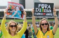 O Brasil foi este domingo, 15 de Março, palco de grandes manifestações contra o governo de Dilma Rousseff
