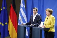 12 de Fevereiro angela Merkel alexis tsipras 