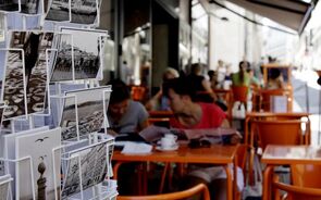 lisboa esplanada postais cafe
