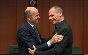 Luis de Guindos Yanis Varoufakis