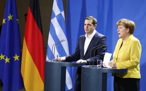 12 de Fevereiro angela Merkel alexis tsipras 