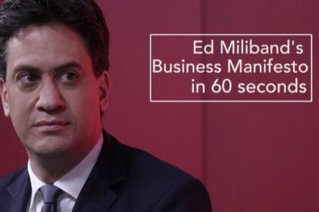 O manifesto de Ed Miliband em 60 segundos