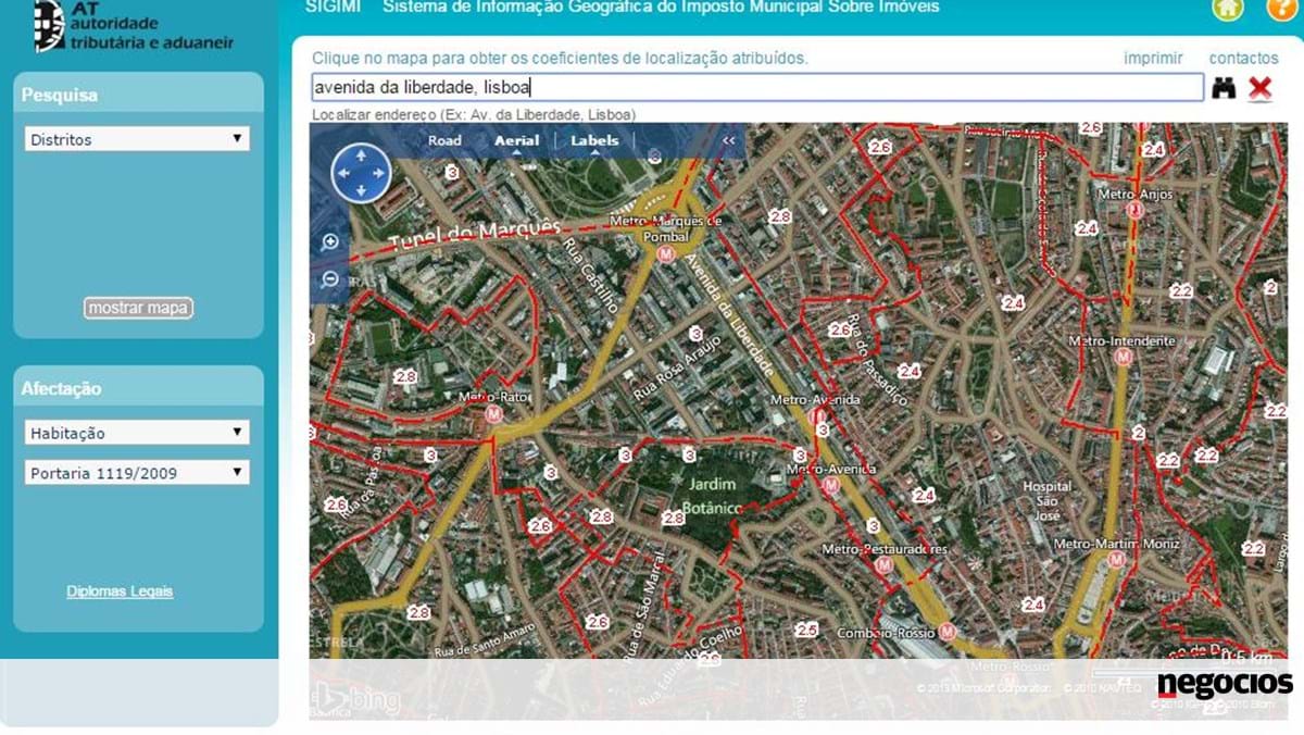 mapa coeficiente localização imi Sabe qual é o coeficiente de localização da sua casa?   IMI 