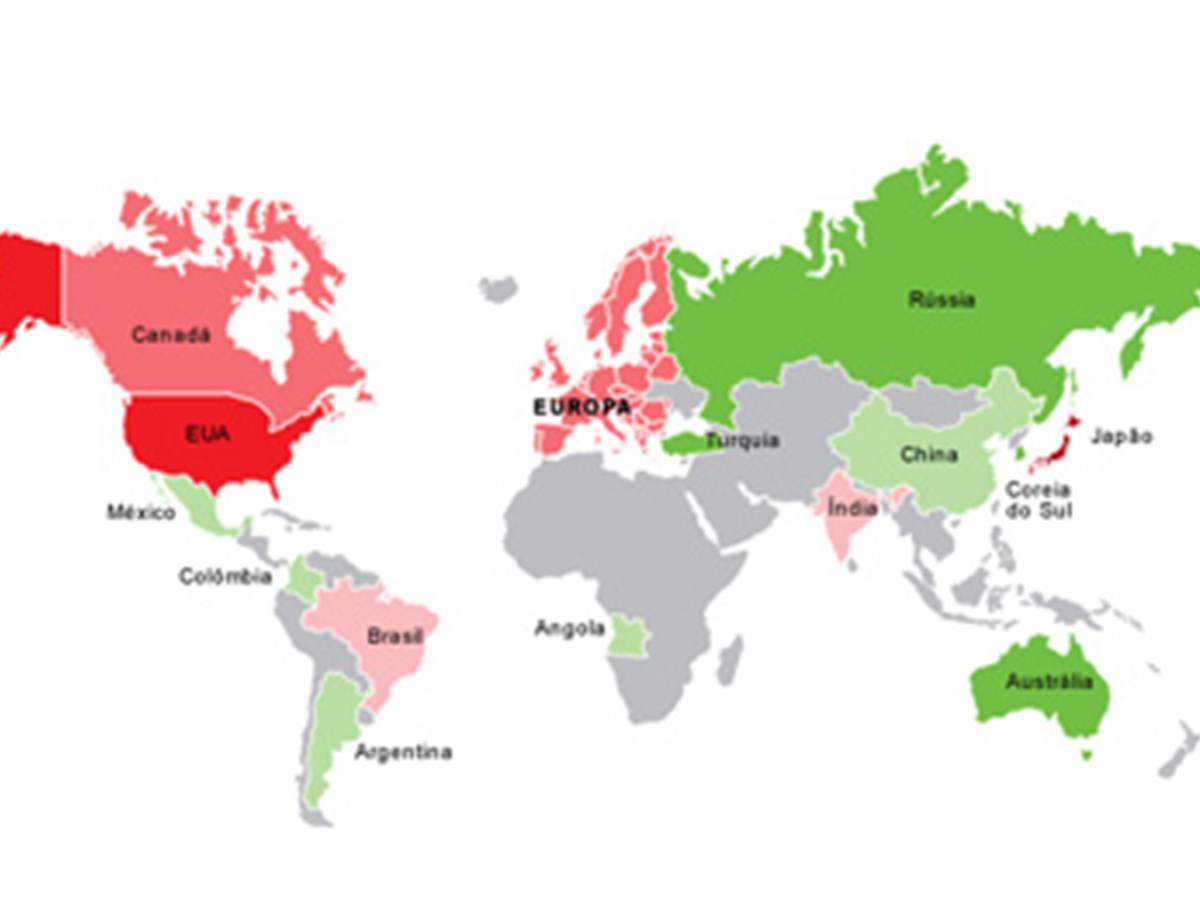 No mapa mundial da dívida Portugal está em quarto lugar - Finanças