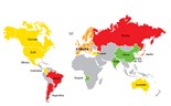 Mapa: Quanto vão crescer as principais economias mundiais em 2015 e 2016, segundo o FMI