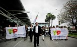 Marcha contra greve dos pilotos junta 300 trabalhadores da TAP