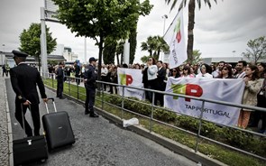 Só faltaram pilotos na marcha pelo fim da greve na TAP