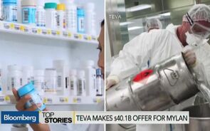 Teva Makes $40.1B Offer for Mylan