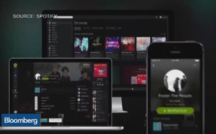 Avaliação do Spotify sobe para 8 mil milhões de dólares