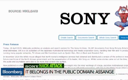 WikiLeaks revela 200 mil documentos e emails da Sony