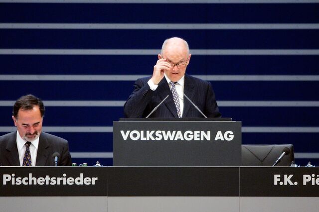 Piëch abandona presidência da Volkswagen