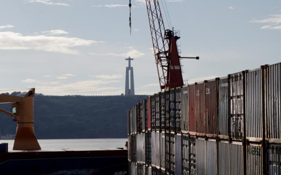 Exportações contentores lisboa