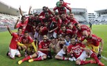 A festa do bicampeonato do Benfica