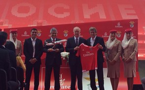 Luís Filipe Vieira: 'É um bom acordo tanto para o Benfica como para a Emirates'